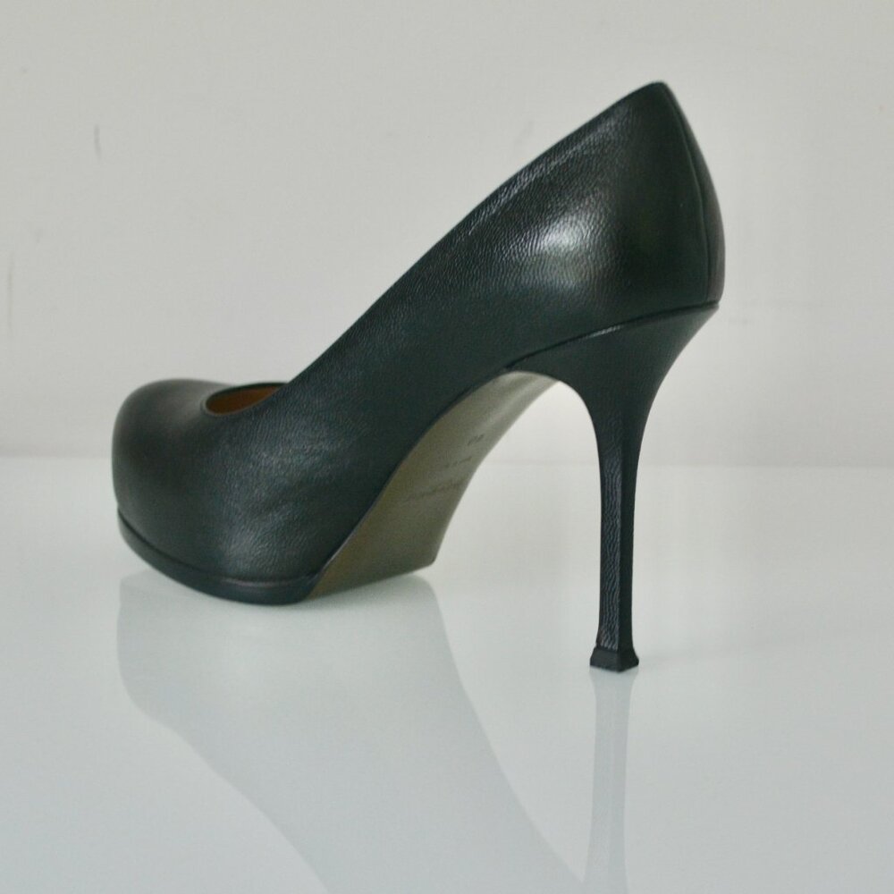 NIB Yves Saint Laurent Tribtoo Tribute Leather Pumps Shoes - Picture 2 of 9